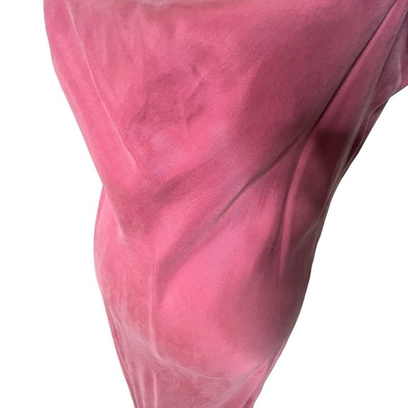 J.Crew Gwyneth Cupro-Blend MIDI Slip Dress in Dusty Pink Color Size 10 - Picture 6 of 12
